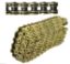Picture of 428H Motorcycle chain 136 Link Gold color chain