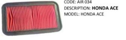 Picture of Honda ACE air filter