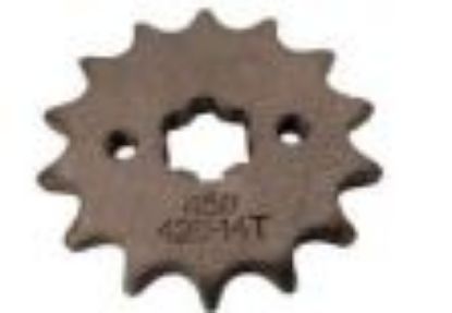 Picture of Honda ACE cd110 front sprocket spline 14 17 teeth 14 pitch 428